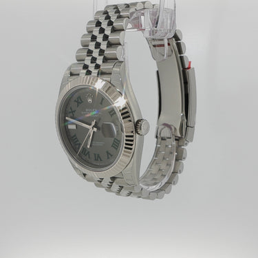 Rolex Datejust 41  Wimbledon -Second hand kello